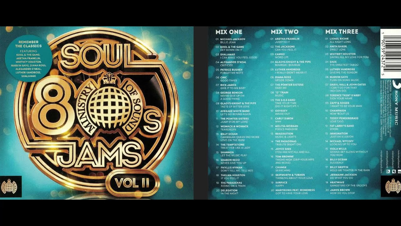 Ministry of Sound 80s Soul Jams, Vol. 2 (Disc 1) (Classic Soul Mix