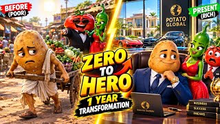 Information Ghareeb Aloo Bana Crorepati! 😱 Sirf 1 Saal Mein Badal Gayi Poori Zindagi | Zero To Hero Guide