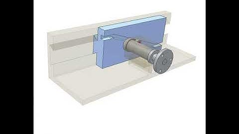 Converting two-way linear motion into one way rotation 7