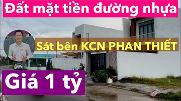 Đất mặt tiền đường nhựa ngay Khu công nghiệp Phan Thiết, giá mềm