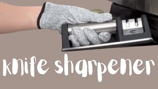 How To Sharpen Your Knives Using The Zulay Kitchen Knife Sharpener