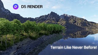 D5 Render Terrain Tutorial: Easy Setup + Scene Design!