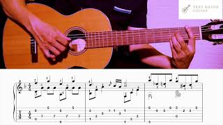Hướng dẫn Intro và hợp âm : MƯA THÁNG SÁU | Trần Khanh Guitar