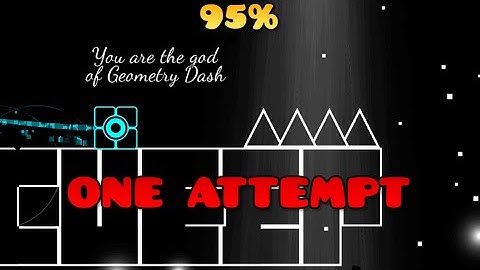 I Did 1 ATTEMPT on EVERY Top 100 EXTREME DEMON in Geometry Dash