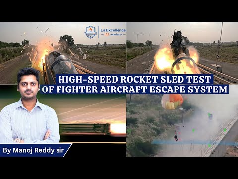 DRDO Rocket-Sled Test at 800 km/h | Mana La Excellence – Manoj Reddy