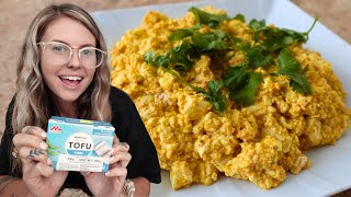 How to Make the Perfect Tofu Scramble (vegan, healthy breakfast ideas) by Kira's Wholesome Life 198 views 4 months ago 5 minutes, 33 seconds