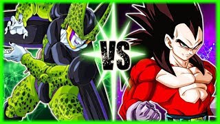 Perfect Cell Vs Ssj4 Vegeta