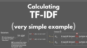 2.10 Term Frequency–Inverse Document Frequency TFIDF