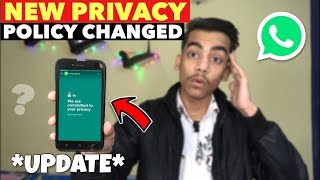 Detalles WhatsApp Privacy Policy Changed | WhatsApp Privacy Update 2021 in Hindi Actualización