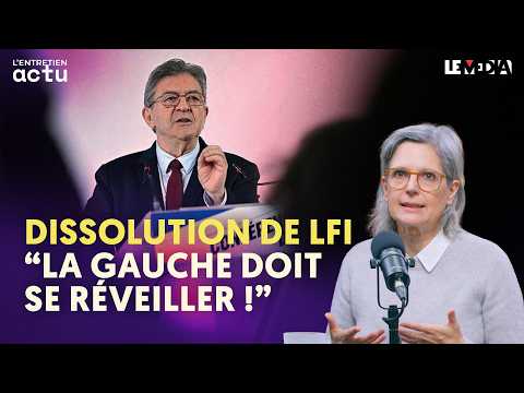 DISSOLUTION DE LFI : SANDRINE ROUSSEAU SOMME LA GAUCHE DE SE RÉVEILLER