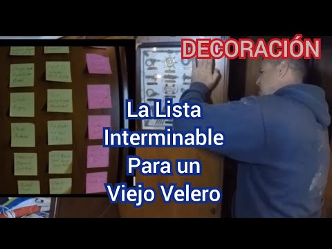 ⁣ENORME LISTA de Cosas que hacer en un Viejo Velero | Ep11