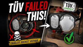 TÜV Failed My Pajero Because of THIS - we get it fix today! (Trailer connector fix!!!)