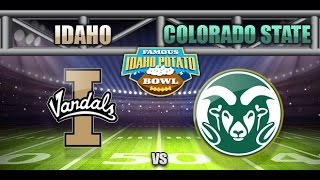 Idaho vs. Colorado State Famous Idaho Potato Bowl Preview