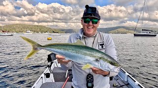 Fishing for a feed around Pittwater