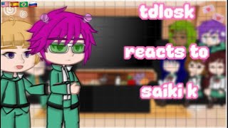 The Disastrous Life of Saiki K reacts to Saiki Kusuo *gcrv* [2x speed] ||🇺🇸🇪🇸🇧🇷🇷🇺|| //Read Desc//