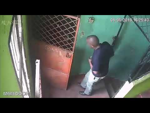 Thieves caught on CCTV camera stealing in apartment in ganjoni Mombasa ...