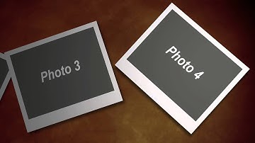 After Effects Template - Throwing Photos FREE