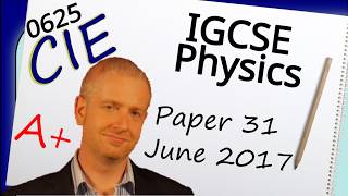 Physics Paper 3 - Summer 2017 - IGCSE (CIE 0625) Exam Practice