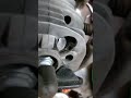 Spraying carb cleaner