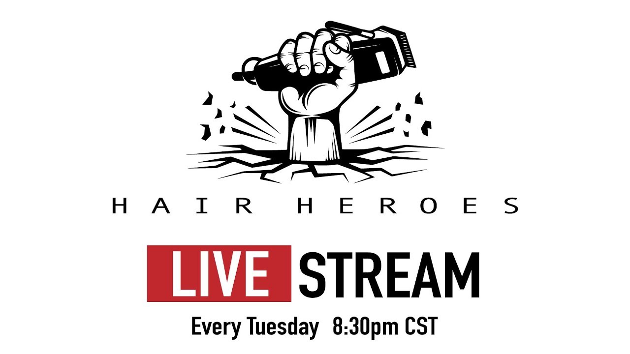 Hair Heroes Live : Episode 1 - Intro (starting 8:45pm) | Adrin the
