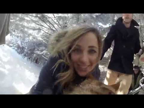 GoPro: nuestra boda nevada (desde la perspectiva de nuestro perro)