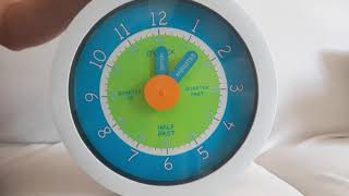 analogue clock - how to tell the time with Justyna part 4 (final)