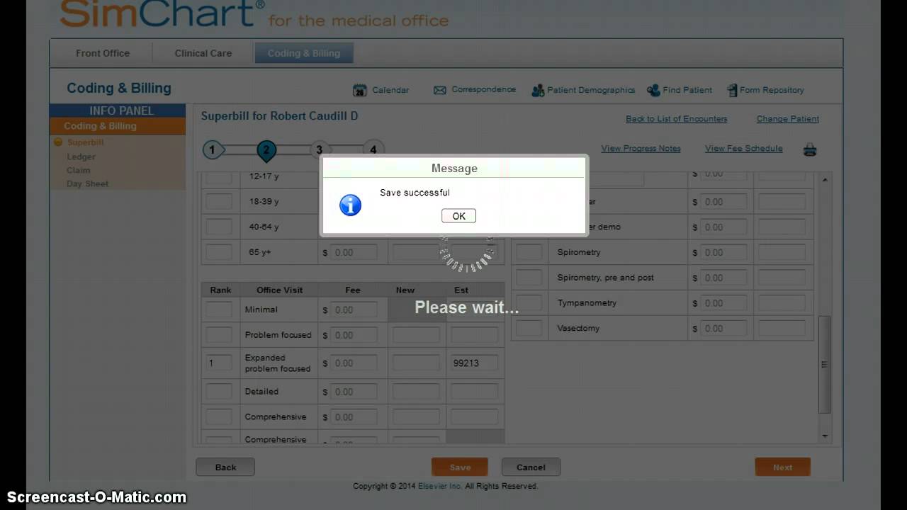 simchart document progress note submit superbill youtube progress note