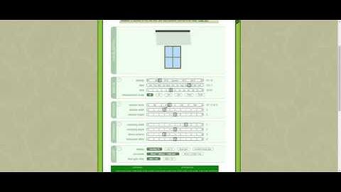 How to design a solar shading overhang for a window.