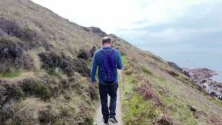 A nice walk at Morte Point in North Devon today