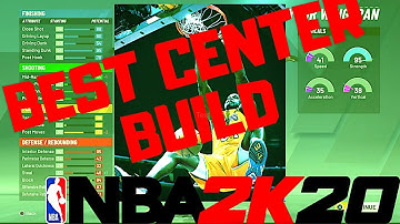 THE MOST DOMINANT CENTER BUILD!!! NBA2K20!!! PAINT BEAST!!! 50 BADGE UPGRADES!!!