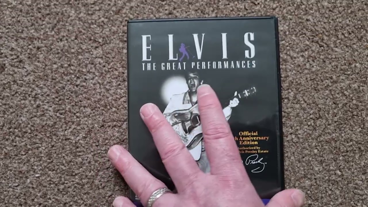 Elvis 'The Great Performances' Official 25th Anniversary Edition DVD boxset.