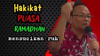 Hakikat puasa ramadhan mensucikan ruh 🔴KH syaiful karim #tauhid #shorts 