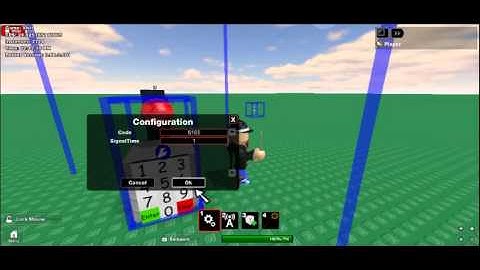 Roblox Wiring Demo: Wiring Lock.
