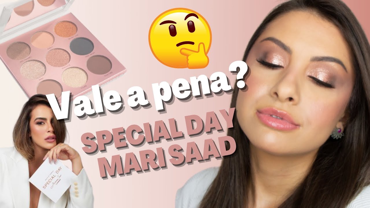 RESENHA NOVA PALETA MARI SAAD - SPECIAL DAY