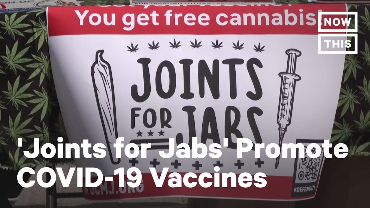 D.C. Activists Organize 'Joints for Jabs' Initiative on 4/20 