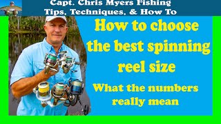How to choose a spinning reel size (which one is best)