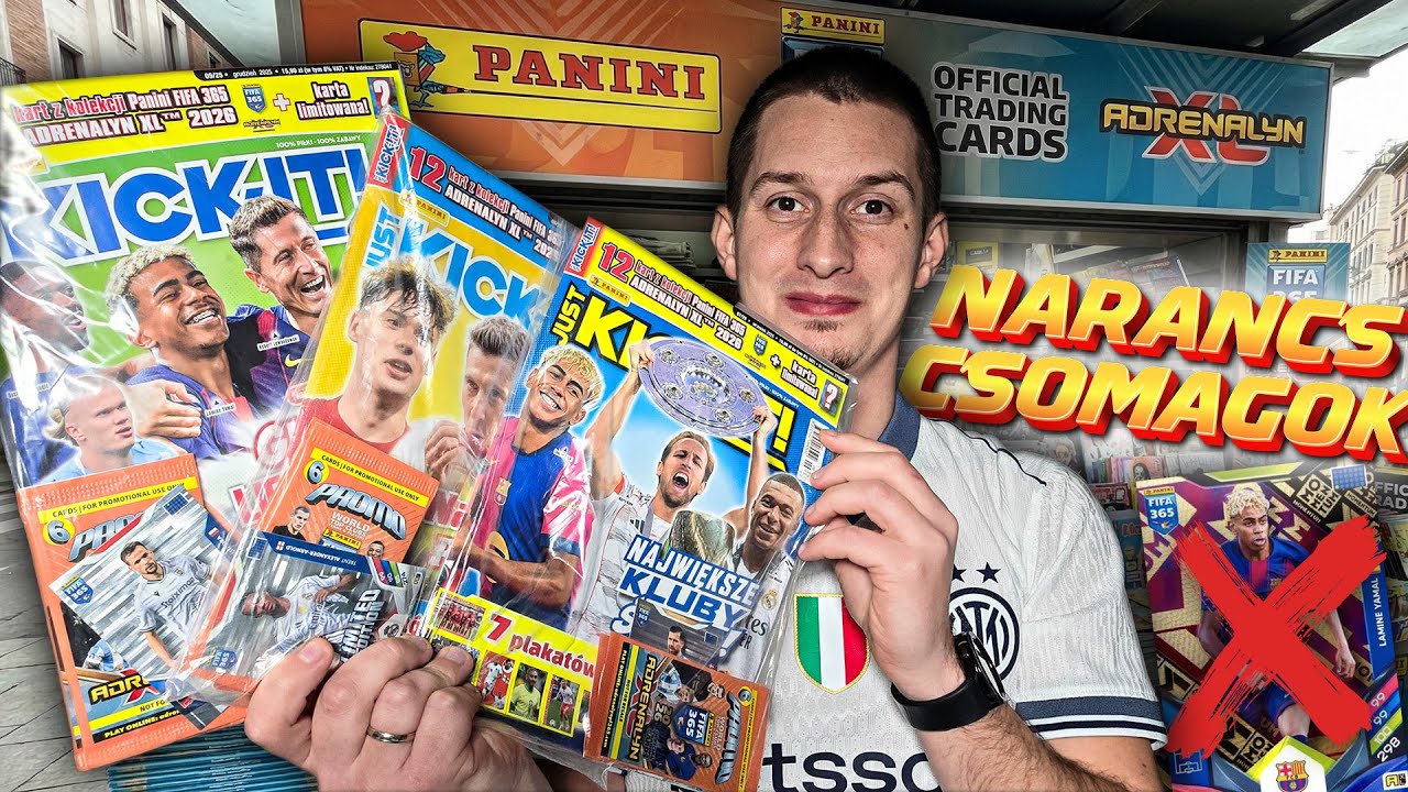 Panini Adrenalyn XL FIFA 365 2026 - Külföldi Magazinok | Narancs Csomagok + Különleges Limitáltak