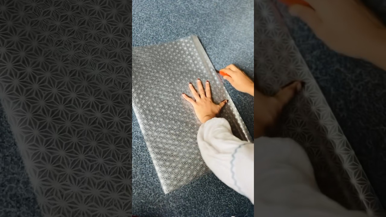 Cellophane sheet cutting for henna❤️