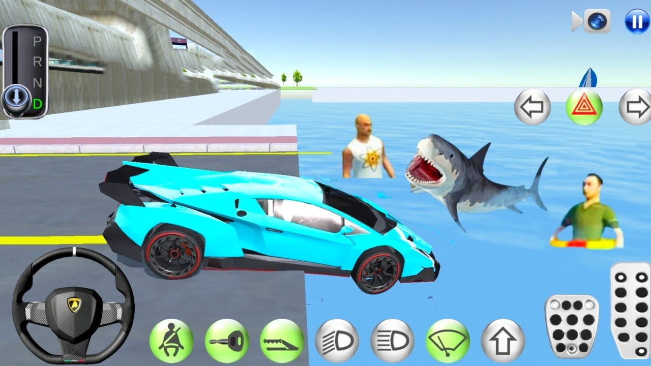 3D Driving Class: Car 🏎️Vs Bullet Train 🚄 _#90|| Flash Driving King