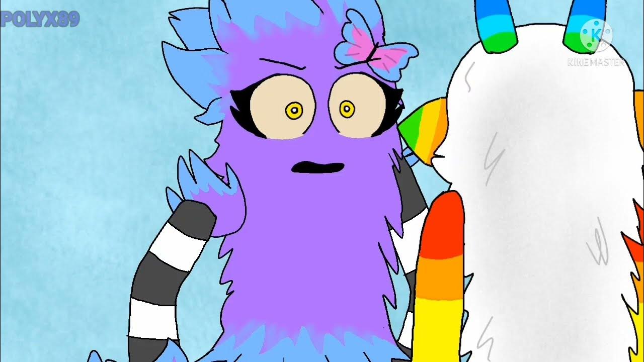Пом семья. Пом пом my singing monsters. pompom msm. msm pompom r34.