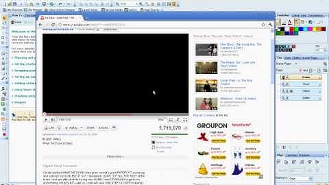 Serif Webplus Pt7 - Embedding Videos.avi