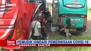 Gunakan Lahan Kosong Hindari Pemeriksaan, Bus dan Penumpang Diusir Satpol PP - iNews Pagi 03/05 screenshot 3