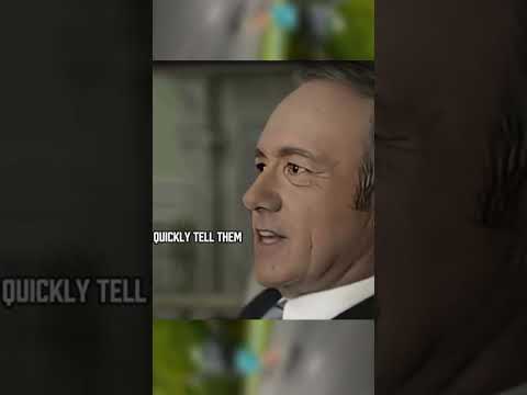 How To Extract A Secret Without Anyone Realising It Frank Underwood House Of Card Houseofcards