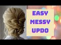 How to do a messy updo