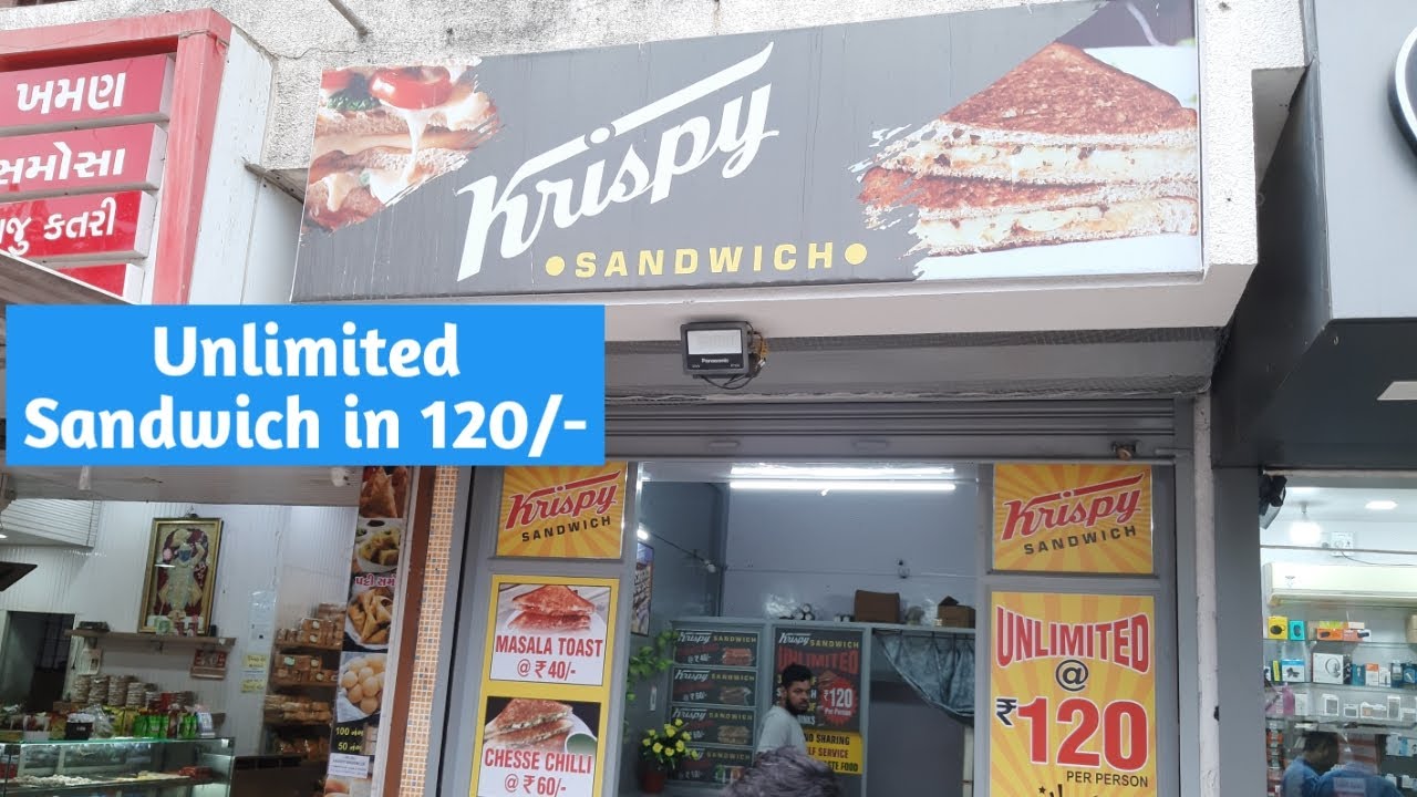 Unlimited Sandwich in 120 RS Unlimited Cold Drink Indian Street