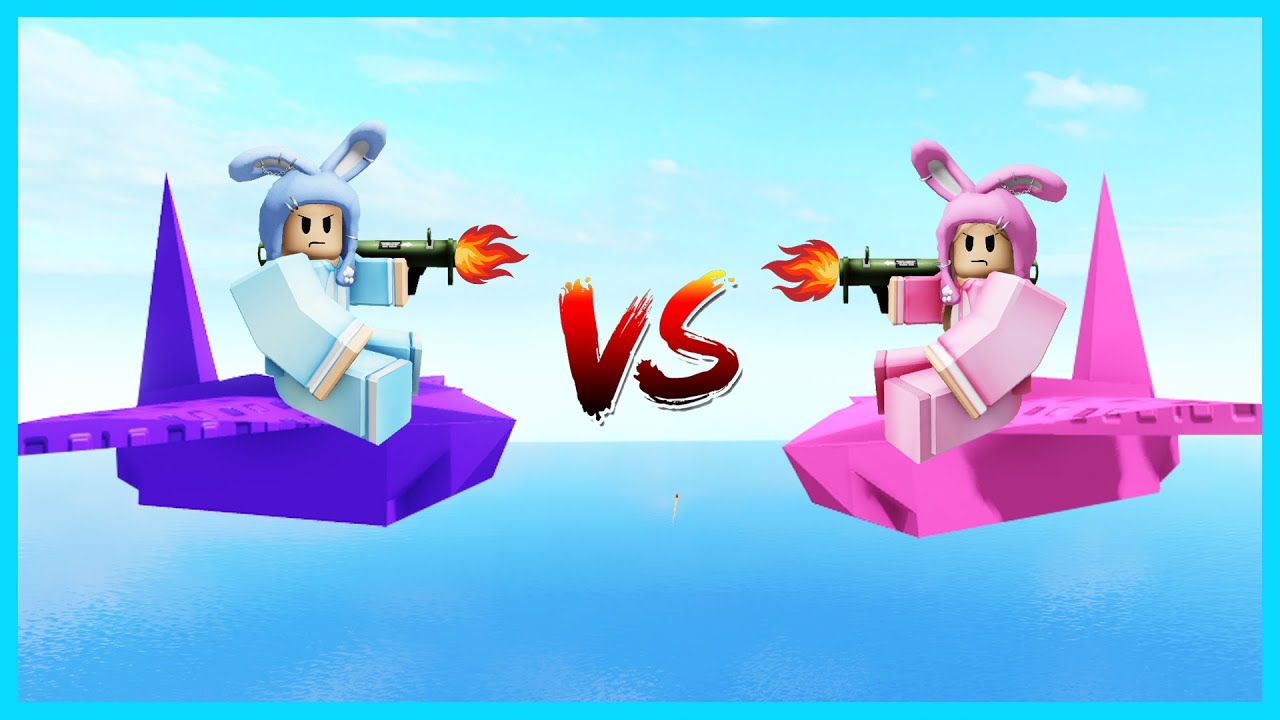 MIPAN & ZUZUZU Perang Saling Menghancurkan Kapal! ROBLOX