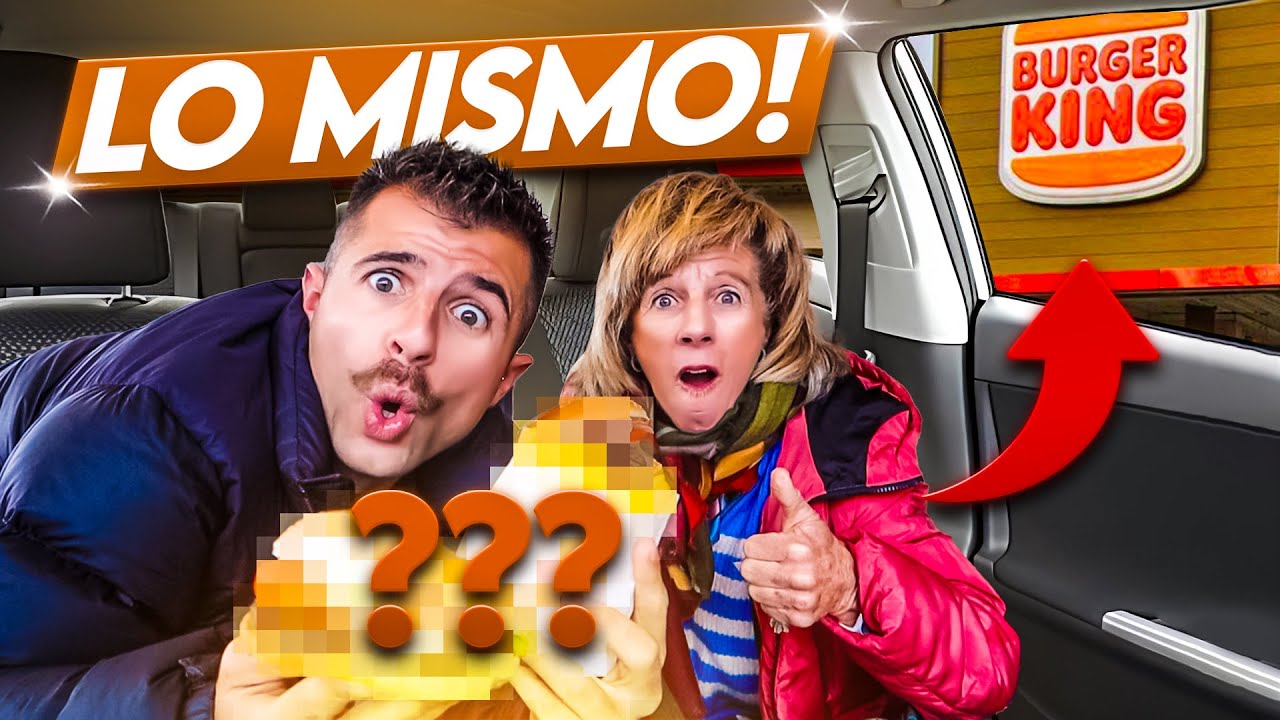 24H PIDIENDO LO MISMO QUE LA PERSONA DE ENFRENTE!! (2025) 🚘🍔😱