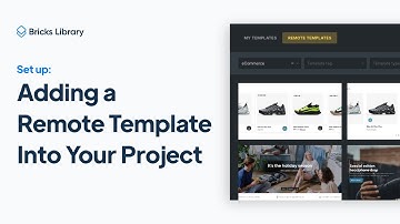 Set up: Adding a Remote Template Into Your Project