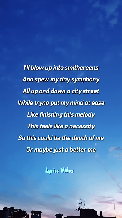 World smallest violin short version lyrics