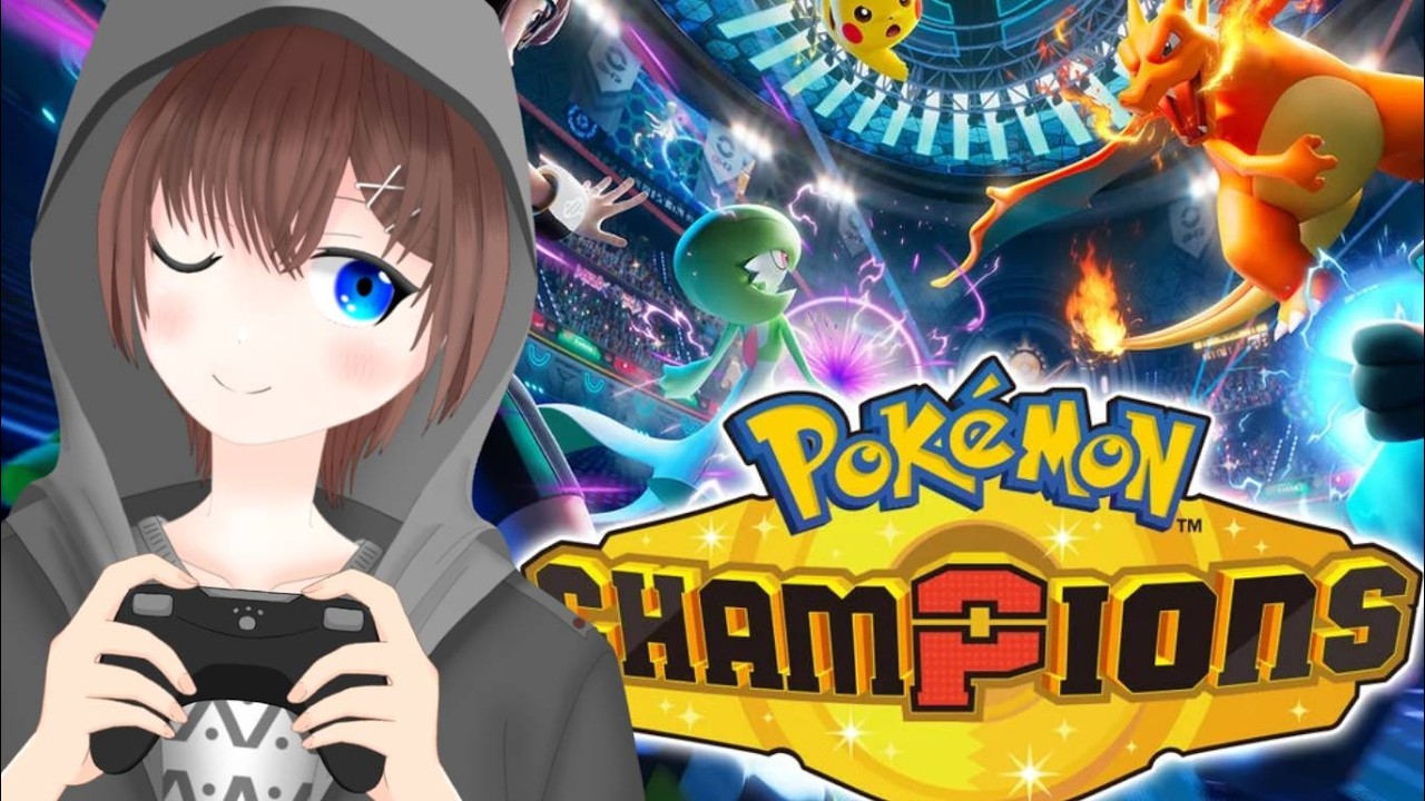 [#ポケチャン  ]朝活ポケやぁぁぁぁぁぁあ！。 #vtuber #新人vtuber #配信 #配信者 #ポケモンチャンピオンズ